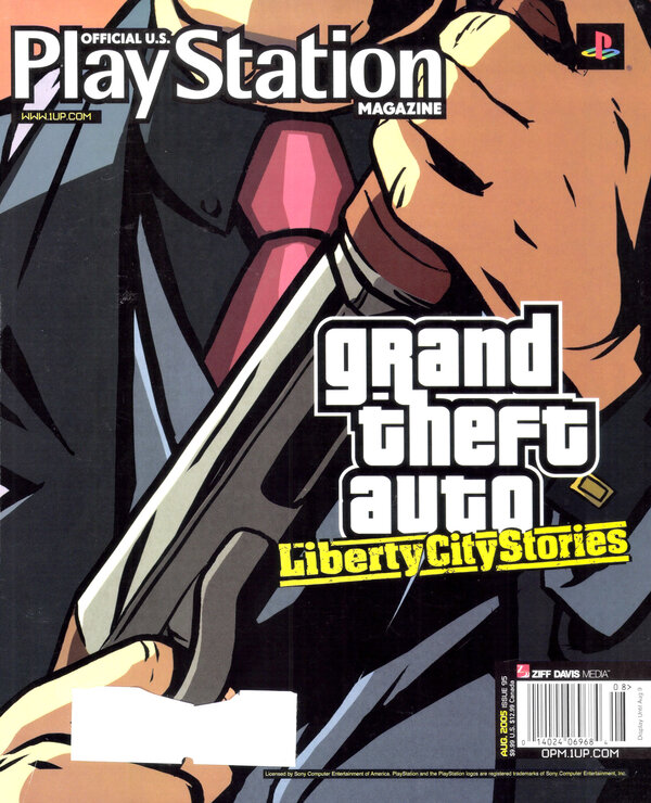 Official U.S. PlayStation Magazine Issue 095 (August 2005) cover